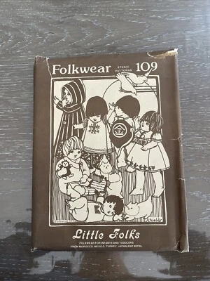 Folk Wear 109 Little Folks Sewing Patterns,Variety For Children Size Infant-Four - Image 1 of 4