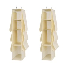 2 PCS declivi BORSA MODA GUARDAROBA dipendono BORSA PER PORTAFOGLIO BORSETTA