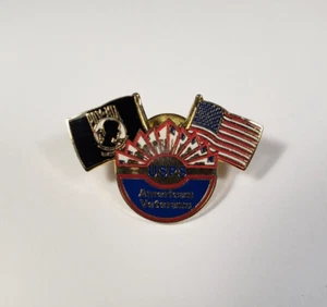 USPS American Veterans POW MIA Pin US Mail Service Anstecknadel Hutnadel Emaille - Bild 1 von 8