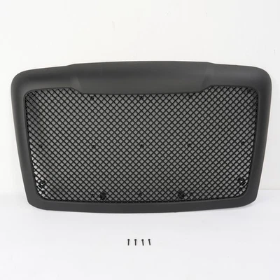 Rejilla delantera de malla con pantalla de insectos pintada de negro para Freightliner Cascadia 2008-2017 Foto 1 de 4