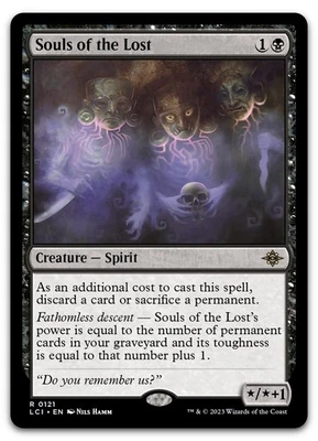 Souls of the Lost #121 (LP) Lost Caverns of Ixalan LCI Magic MTG - Image 1 of 2