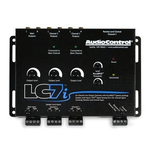 AudioControl LC7i 6-CH High-Low-Converter GTO™ AccuBASS® Car Audio - Bild 1 von 2