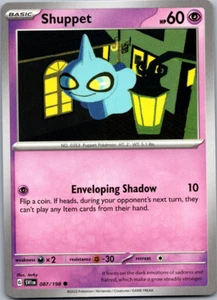 Shuppet Common SV01: Scarlet & Violet Base Set 087/198 NM - Picture 1 of 2