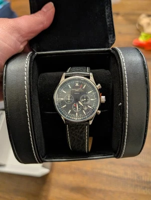 TOTALMENTE NUEVO Reloj Cronógrafo Hombre Jorg Gris JG6500 Edición Conmemorativa  Foto 1 de 3