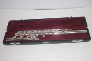 Yamaha Silber 481 II 925 Sterling Silber Querflöte Mundstückabschnitt fehlt - Bild 1 von 14