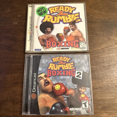 Ready 2 Rumble Boxing 1 y Ronda 2 (Sega Dreamcast) Completo - Probado - Auténtico Foto 1 de 4