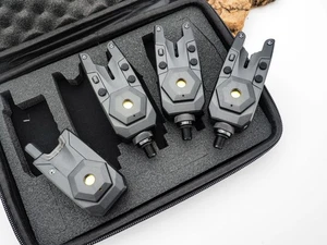 NUEVO Juego de alarmas de pesca de carpa inalámbricas Instinct 3 x alarmas de mordida + receptor + estuche - Imagen 1 de 2