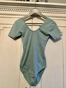 American Apparel Women's Body Suit-classic Girls blue/ Green Tone Sz M - Picture 1 of 9