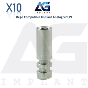 Réplica analógica de 10 accesorios compatible con BEGO® Ø3,75 mm - 57819 laboratorio dental - Imagen 1 de 4