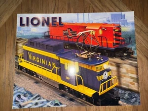 VINTAGE LIONEL 1997 VIRGINIAN GLEICHRICHTER SET BROSCHÜRE - NEU - Bild 1 von 5