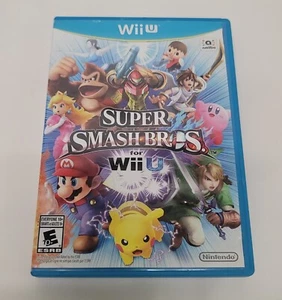Super Smash Bros. (Nintendo Wii U, 2014) Complete With Manual CIB Tested - Picture 1 of 4
