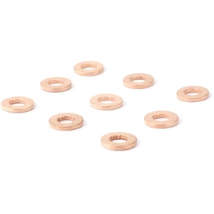 Junta de cobre para inyector de combustible Common Rail 20 piezas F00VC17504 15*7,0*2 mm sellos de arandela - Imagen 1 de 9
