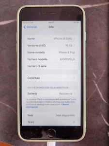 Apple iPhone 8 Plus 256GB SpaceGray MQ8P2QL/A 5.5" Grigio Siderale - Foto 1 di 12