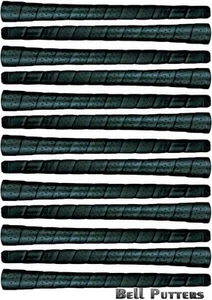 Thirteen (13) Tacki-mac Perforated Tour Pro Wrap Junior Black Grips-Boys/Girls - Picture 1 of 2