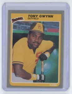 1985 Fleer Tony Gwynn (F100) San Diego Padres #34