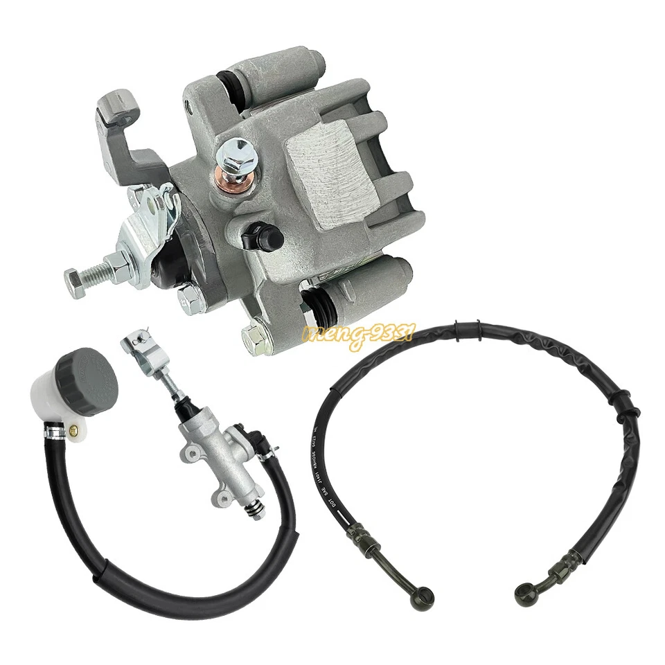 Conjunto de pinza y manguera de cilindro maestro de freno trasero para HONDA TRX450R TRX450ER 04-14 Foto 1 de 4
