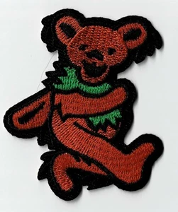 GRATEFUL DEAD - INDIVIDUAL DANCING BEARS - IRON or SEW-ON PATCHES - Picture 1 of 9