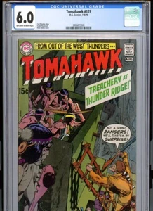 Tomahawk #129 (DC Comics 1970) CGC 6.0 Neal Adams cover art WESTERN - Picture 1 of 5