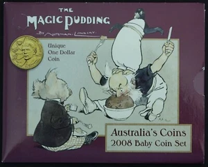 2008 Baby Coin Set "The Magic Pudding" - Picture 1 of 3