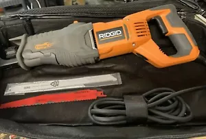 Ridgid R3002 Fuego 10 Amp Corded Orbital Reciprocating Saw and Soft Carry Case - Picture 1 of 6