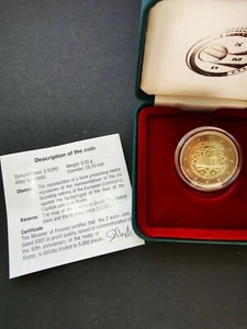 Belgium 2007 2 euro proof coin the signing of the Treaty of Rome - Picture 1 of 4