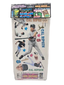 Cal Ripken Jr Rub It Rub On Graphix New Package Includes Guitar Pick - Picture 1 of 7