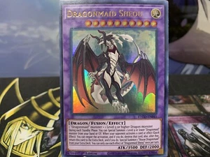 Yugioh Dragonmaid Sheou ETCO-EN041 Ultra Rare 1st Edition NM - Picture 1 of 2