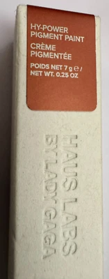 Pintura pigmentada Haus Labs de Lady Gaga Hy-Power cobre brillo 0,25 oz nueva en caja Foto 1 de 3