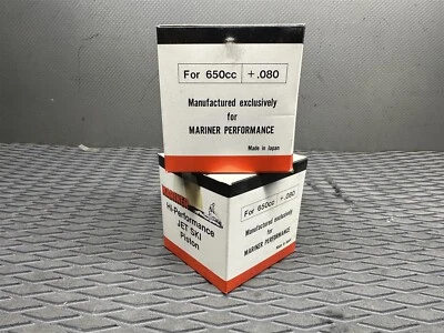 1987-1993 Kawasaki Jet Ski 650sx TS SC X2 Oversized Mariner Piston Set +.080 Foto 1 de 4