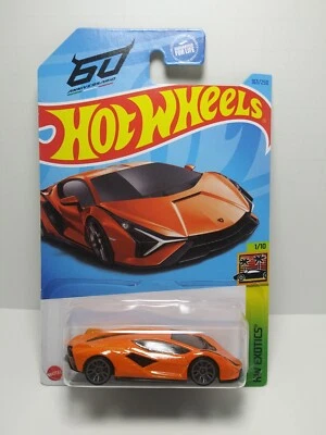Hot Wheels HW Exotics Lamborghini Sián FKP 37 (Orange) #1/10 - Image 1 of 2