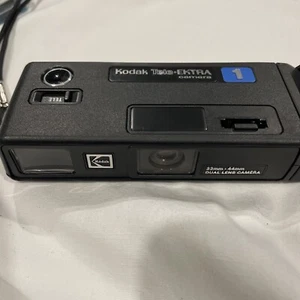 Vintage Kodak TELE-EKTRA 1 110 Filmkamera mit 22mm-44mm Dual Objektiv UNGETESTET - Bild 1 von 6