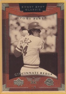 2004 UPPER DECK SWEET SPOT CLASSIC BASEBALL TONY PEREZ #83 REDS NMMT *A3037 - Picture 1 of 1