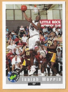 ISAIAH MORRIS ARKANSAS #54 SELECCIONES CLÁSICAS DEL DRAFT 1992-93 - Imagen 1 de 2