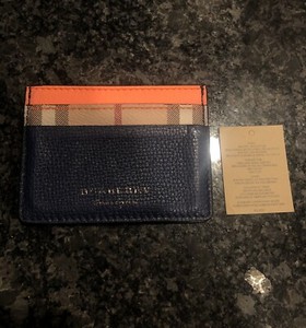 Burberry Card Case Sandon Tricolor