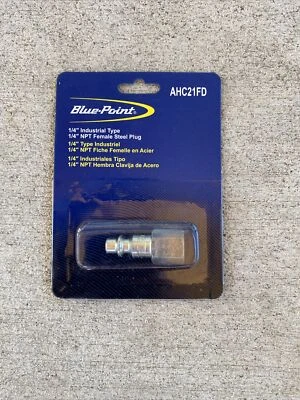 Blue-Point 1/4” NPT Female Steel Adapter AHC21FD - Image 1 of 2