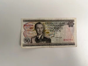 50 Francs Luxemburg 1972 - Bild 1 von 2