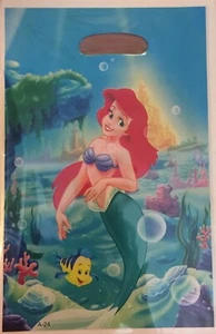 10 Ariel Little Mermaid Party Gift Bags Candy Favour Bag Loot Bags For Birthday - Picture 1 of 1