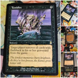MTG Tombfire 🇬🇧 🟨 Nm Odyssey Magic the Gathering Rare 2001 Black Deck Og Card - Bild 1 von 5