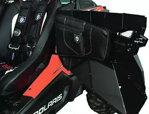 Pro Armor Stock Front Door Storage Bag Polaris XP 1000 Turbo w/Orange Stitching - Picture 1 of 2