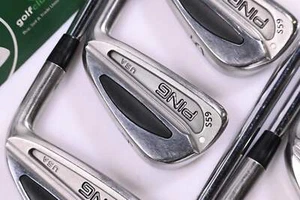 Ping S59 Irons / 3-9i / White Dot / Regular Flex True Temper Ping Steel Shafts - Picture 1 of 7