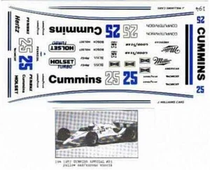 Fred Cady Decal #194 To Do The 1987 Cummins Special #25 - Picture 1 of 1