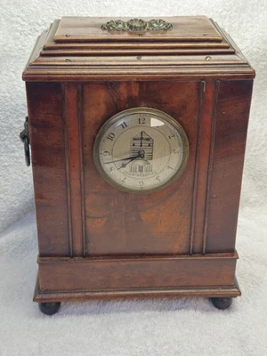 Antique Automaton Mantel Timepiece Moving Windmill — 第 1/4 张图片