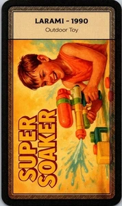 2025 Zendecks SUPER SOAKER Classic Toys & Board Games art card Free Ship - Picture 1 of 1