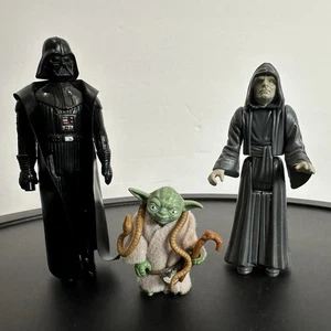 Star Wars Yoda W/ Brown Snake Complete 1977 Darth Vader Palpatine Mail Away VTG - Picture 1 of 20
