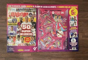 La Liga 2025-26 Panini Lanzamiento 5 Packs + Revistas Yamal? Mbappe? - Envío Gratis - Imagen 1 de 2