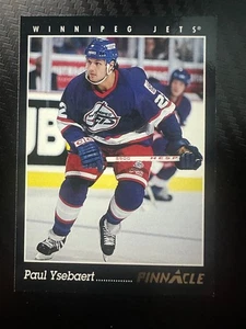 1993-94 Pinnacle - Paul Ysebaert Winnipeg Jets #348 - Picture 1 of 2