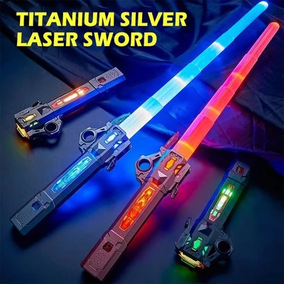 7 Farben Star Wars FX Lightsaber Lichtschwert Laserschwert mit Sound und RGB LED - Bild 1 von 4