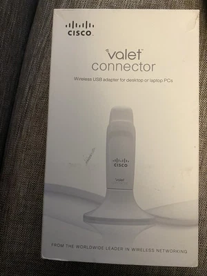 Cisco Valet Connector AM10 Wireless Wifi USB Adapter Desktop Laptop Sealed - Image 1 of 3