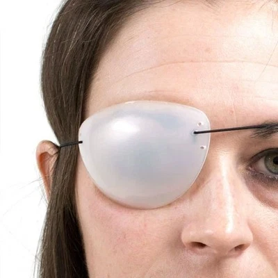 Parche protector ocular monocular de plástico para niños 2 piezas Foto 1 de 4