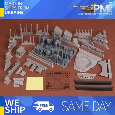 SBS 32003 1/32 B-17G Bombardier posición barbilla torreta interior actualización conjunto Foto 1 de 4